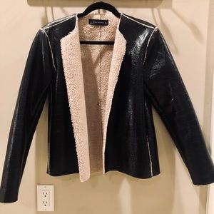 Zara faux shearling jacket